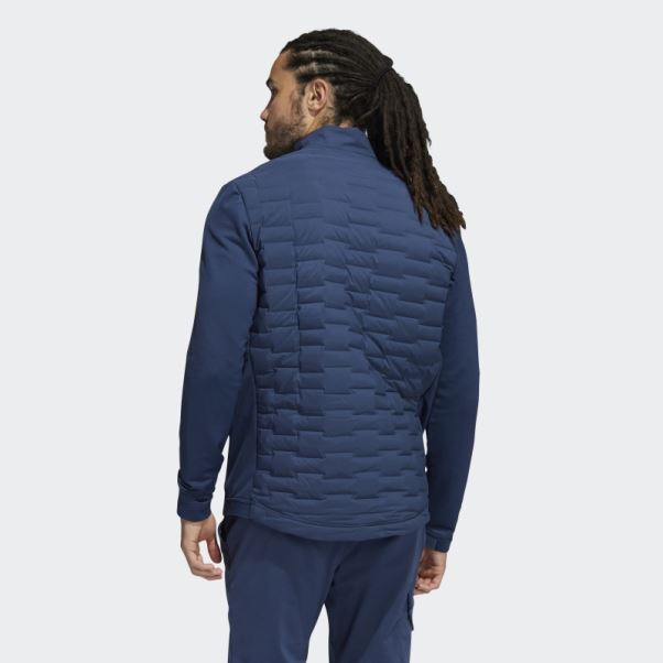 Frostguard Veste Matelassée Entièrement Zippée En Contenu Recyclé Adidas Bleu Marine