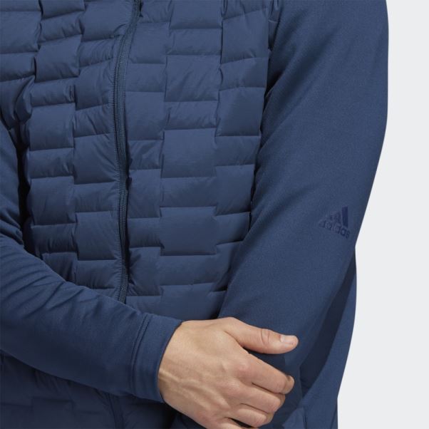 Frostguard Veste Matelassée Entièrement Zippée En Contenu Recyclé Adidas Bleu Marine