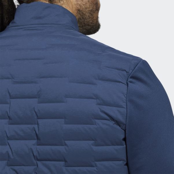 Frostguard Veste Matelassée Entièrement Zippée En Contenu Recyclé Adidas Bleu Marine