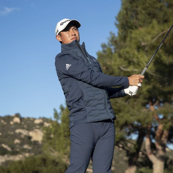 Frostguard Veste Matelassée Entièrement Zippée En Contenu Recyclé Adidas Bleu Marine