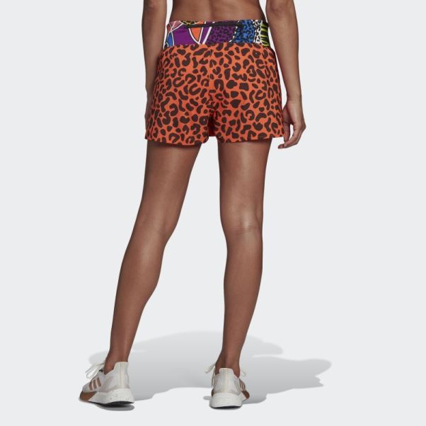 Adidas Short De Course Orange Rich Mnisi