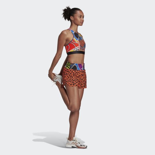 Adidas Short De Course Orange Rich Mnisi