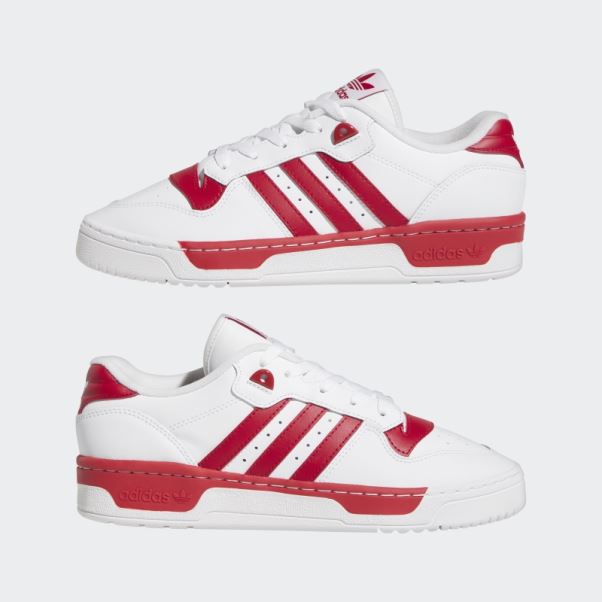 Adidas Rivalry Low Chaussures Rouge