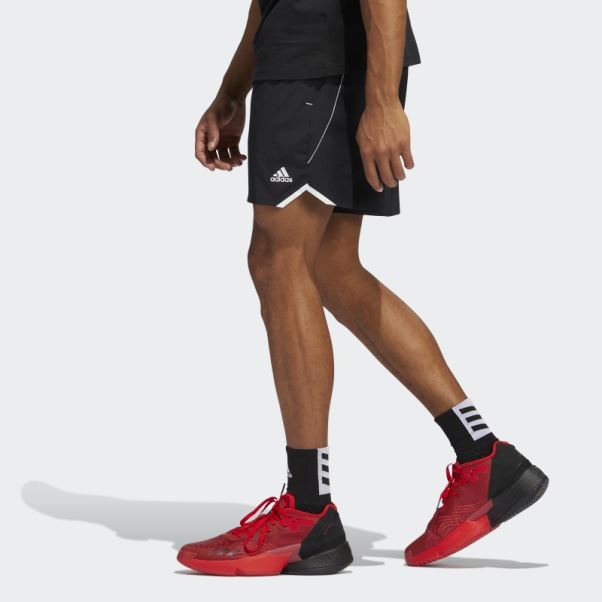 Short Donovan Mitchell Noir Adidas