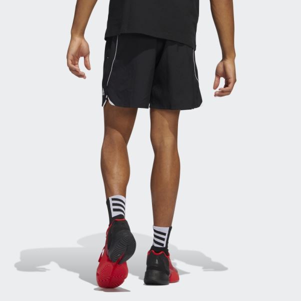 Short Donovan Mitchell Noir Adidas