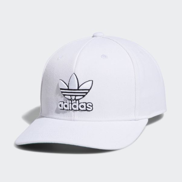 Casquette Pré-incurvée Moderne Adidas Blanc
