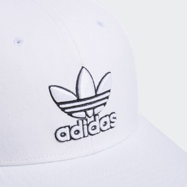 Casquette Pré-incurvée Moderne Adidas Blanc