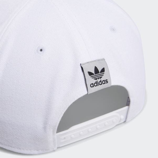 Casquette Pré-incurvée Moderne Adidas Blanc