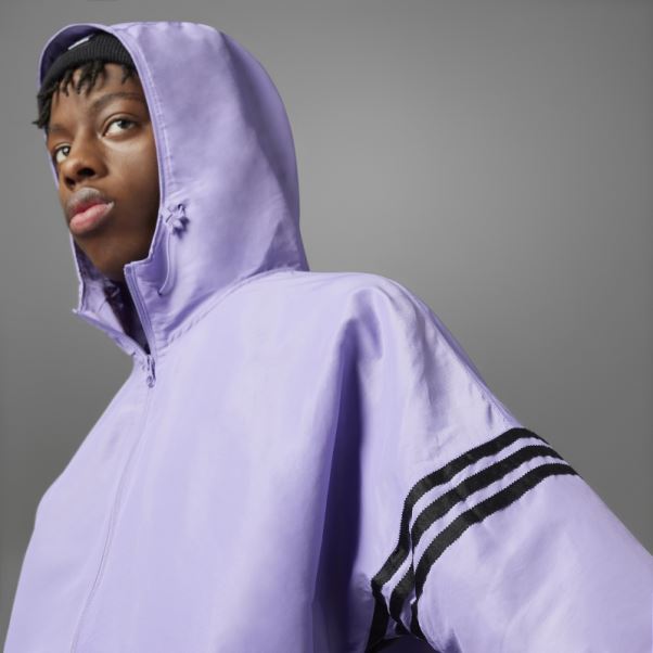 Adidas Coupe-vent Adicolor Neuclassics Lilas