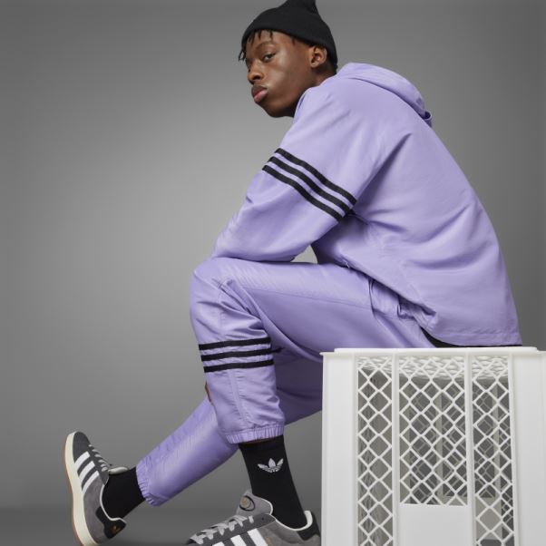 Adidas Coupe-vent Adicolor Neuclassics Lilas