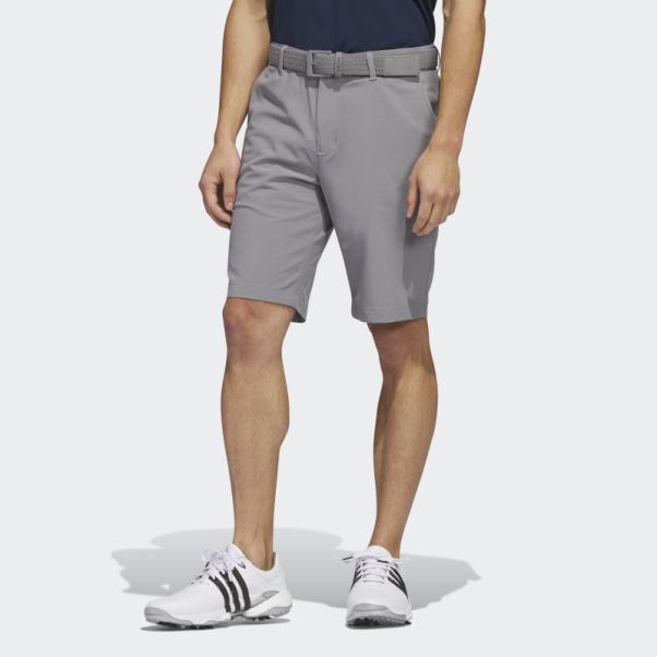 Short De Golf 10 Pouces Adidas Ultimate365 Gris