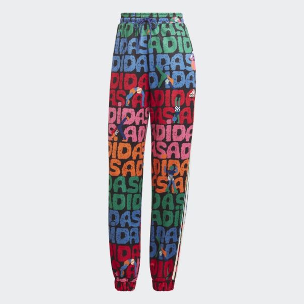 Pantalon De Survêtement Adidas X Farm Rio Noir
