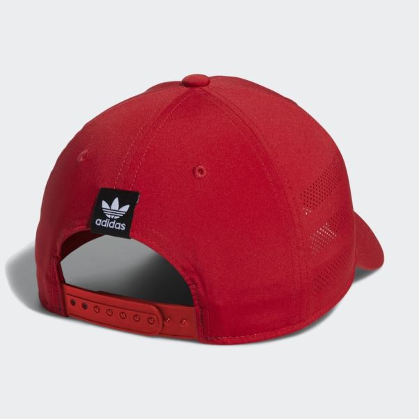Casquette Adidas Beacon écarlate
