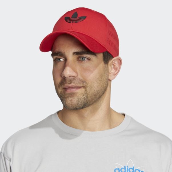 Casquette Adidas Beacon écarlate