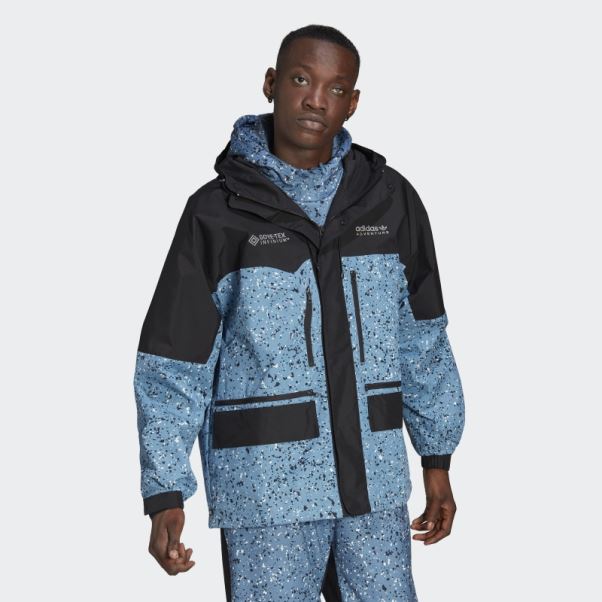 Multicolore Adidas Aventure Hiver Allover Print Gore-tex Veste Fashion
