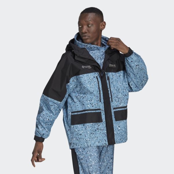 Multicolore Adidas Aventure Hiver Allover Print Gore-tex Veste Fashion