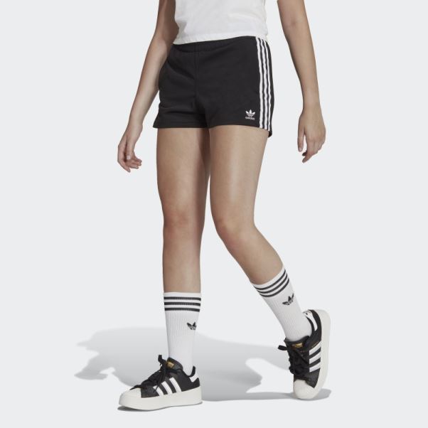 Short Adidas 3 Bandes Blanc