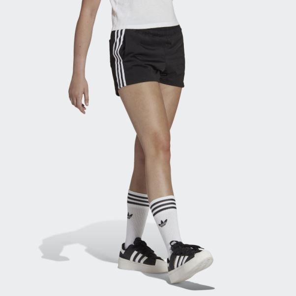 Short Adidas 3 Bandes Blanc