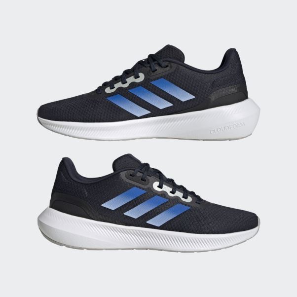Runfalcon 3 Cloudfoam Chaussures De Course Basses Encre Adidas