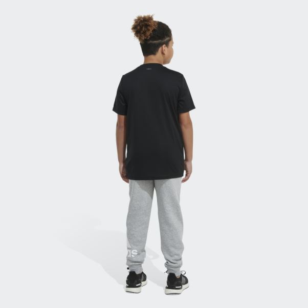 Adidas Ess Flc Htr Bos Jogging Gris Moyen