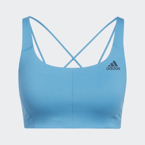 Soutien-gorge Adidas Coreflow Medium-support Craft Bleu