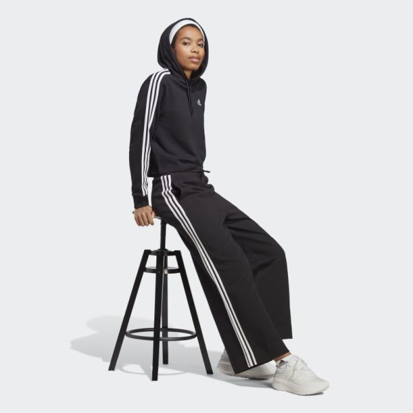 Adidas Essentials 3-stripes French Terry Large Jogger Noir