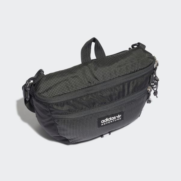 Sac Banane Adidas Adventure Grand Format Noir