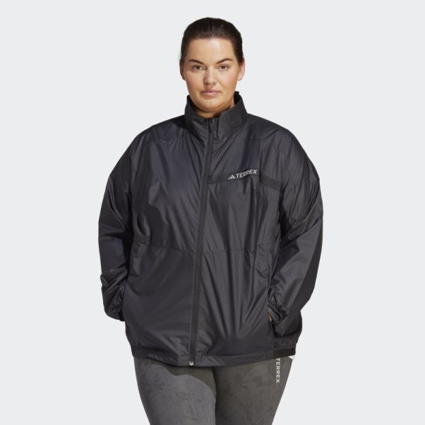 Coupe-vent Terrex Multi (taille Plus) Noir Adidas