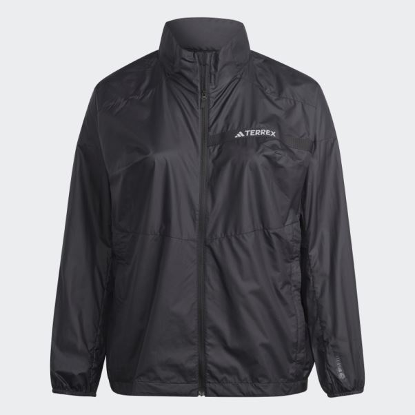 Coupe-vent Terrex Multi (taille Plus) Noir Adidas