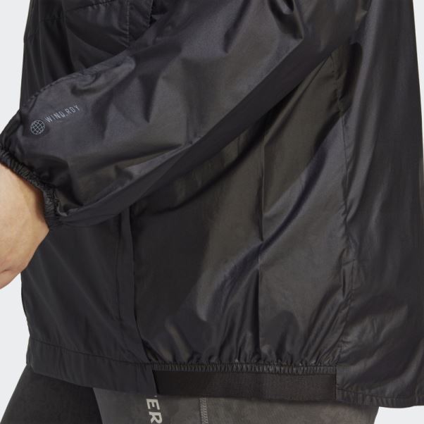 Coupe-vent Terrex Multi (taille Plus) Noir Adidas
