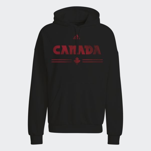 Sweat à Capuche Adidas Retro Noir