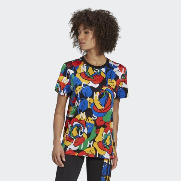 Tee Shirt Adidas Rich Mnisi Multicolore