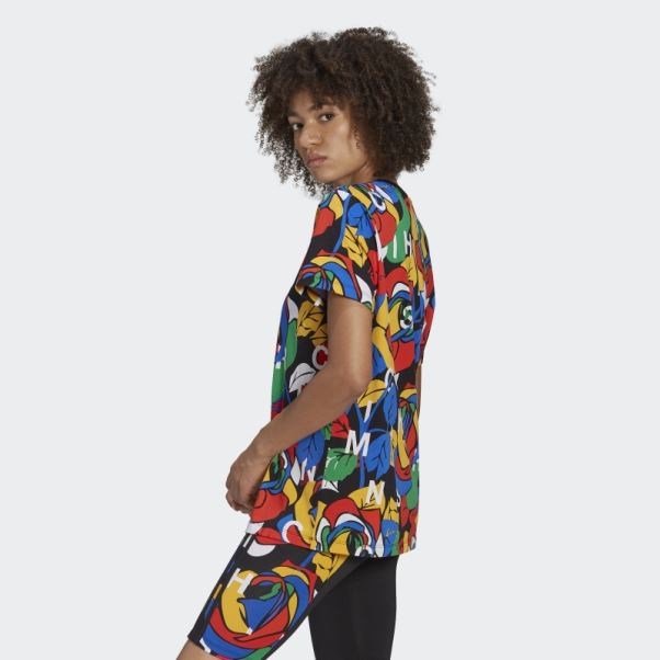 Tee Shirt Adidas Rich Mnisi Multicolore