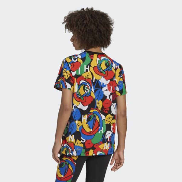 Tee Shirt Adidas Rich Mnisi Multicolore