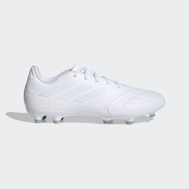 Chaussure De Foot Copa Pure.3 Terrain Sec Adidas Blanc