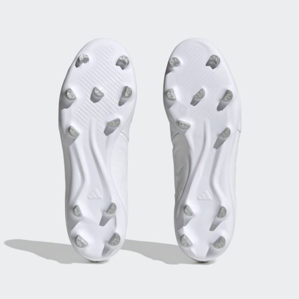 Chaussure De Foot Copa Pure.3 Terrain Sec Adidas Blanc