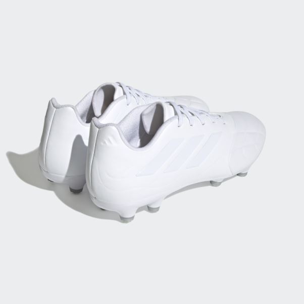 Chaussure De Foot Copa Pure.3 Terrain Sec Adidas Blanc