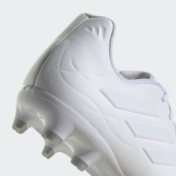 Chaussure De Foot Copa Pure.3 Terrain Sec Adidas Blanc
