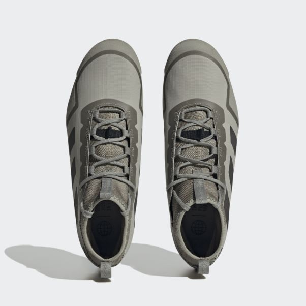 Chaussures De Cyclisme Adidas The Gravel Silver Pebble