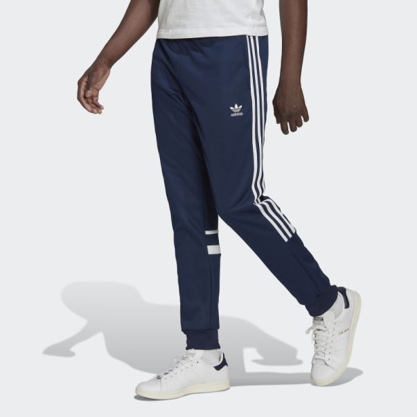 Pantalon Coupe Classique Adicolor Indigo Nuit Adidas