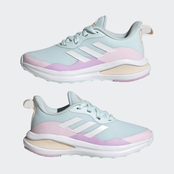 Adidas Fortarun Sport Chaussures De Course à Lacets Blanc