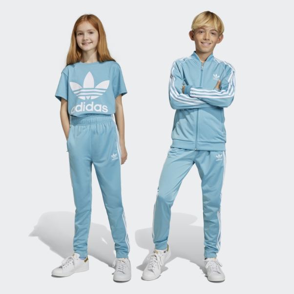 Pantalon De Survêtement Adicolor Sst Bleu Adidas