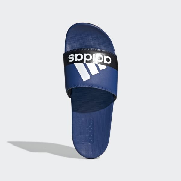 Sandales Adilette Confort Adidas Bleu Royal