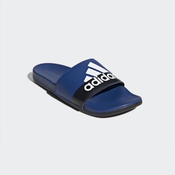 Sandales Adilette Confort Adidas Bleu Royal