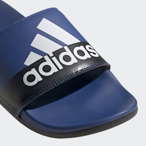 Sandales Adilette Confort Adidas Bleu Royal