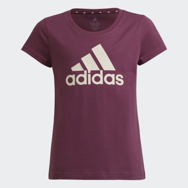 Tee Shirt Adidas Essentials Cramoisi Fashion