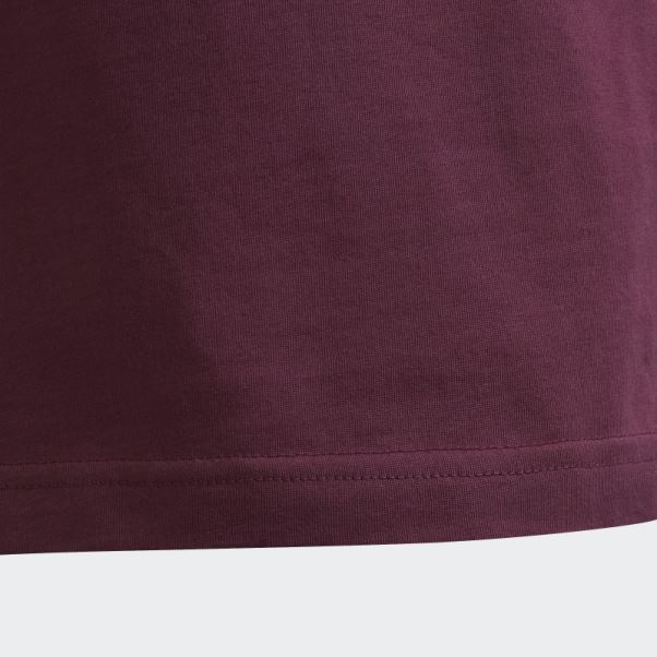 Tee Shirt Adidas Essentials Cramoisi Fashion