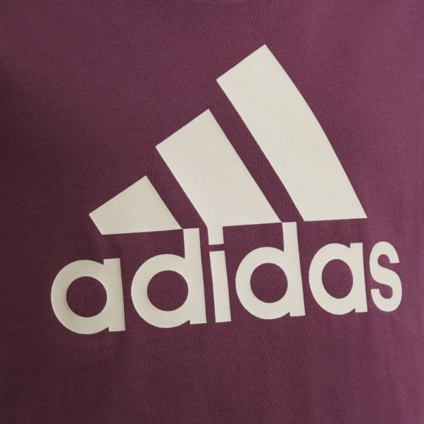Tee Shirt Adidas Essentials Cramoisi Fashion