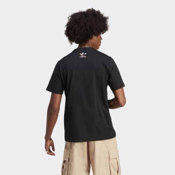 T-shirt Adidas Graphics Off The Grid Noir
