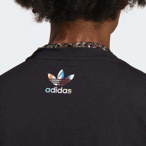 T-shirt Adidas Graphics Off The Grid Noir
